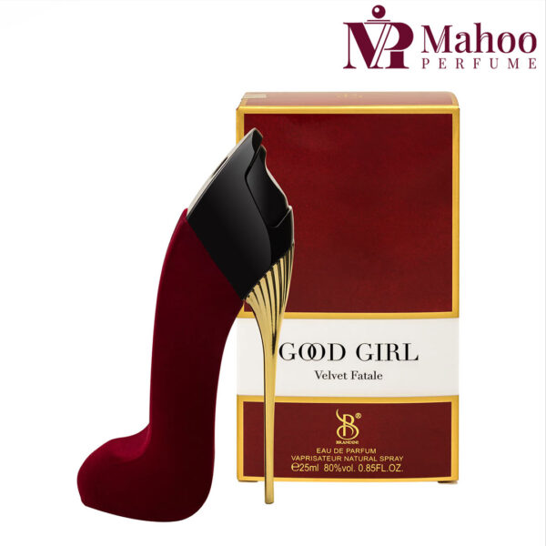 عطر جیبی ولوت فتال (قرمز مخملی) گودگرل برندینی 33 میل | Brandini Good girl velvet fatale