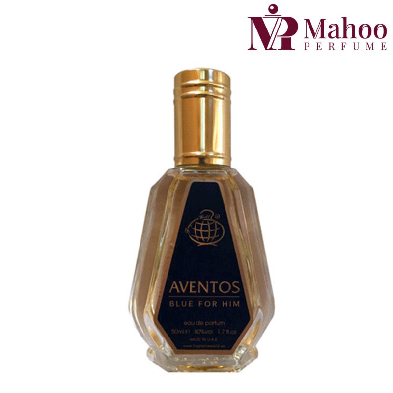 عطر ادکلن اونتوس آبی فرگرانس 50 میل | Fragrance World Aventos Blue For Him