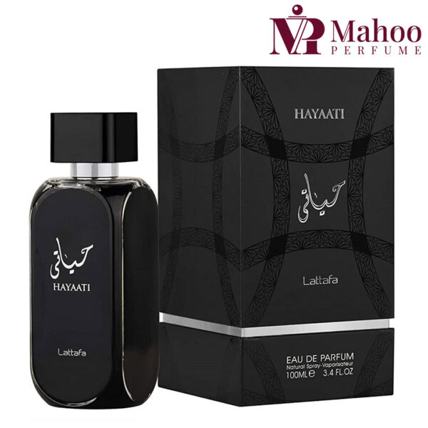 خرید عطر حیاتی مشکی لطافه 100 میل | Lattafa Hayaati