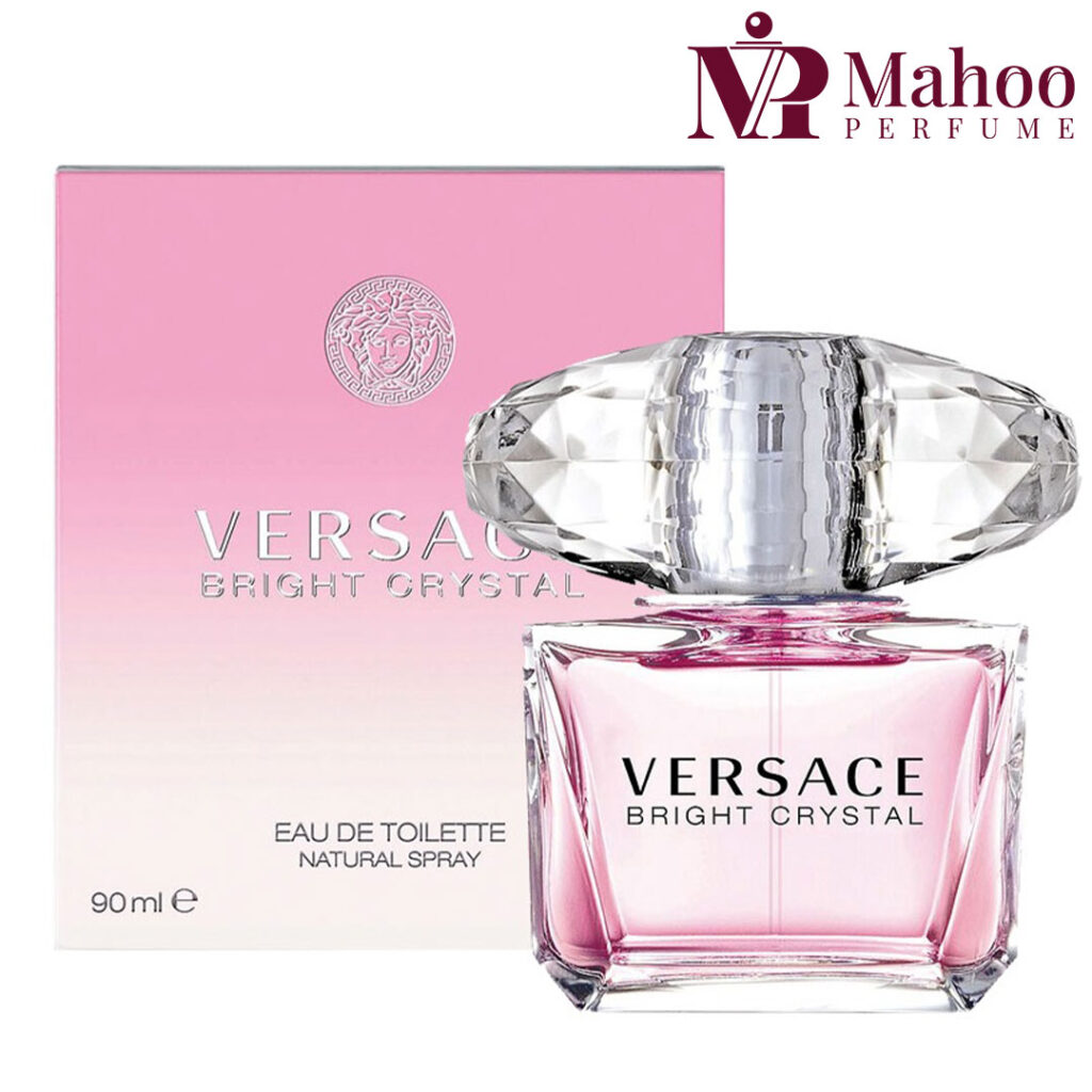 خرید عطر ادکلن ورساچه کریستال برایت زنانه اصل 90 میل | Versace Bright Crystal