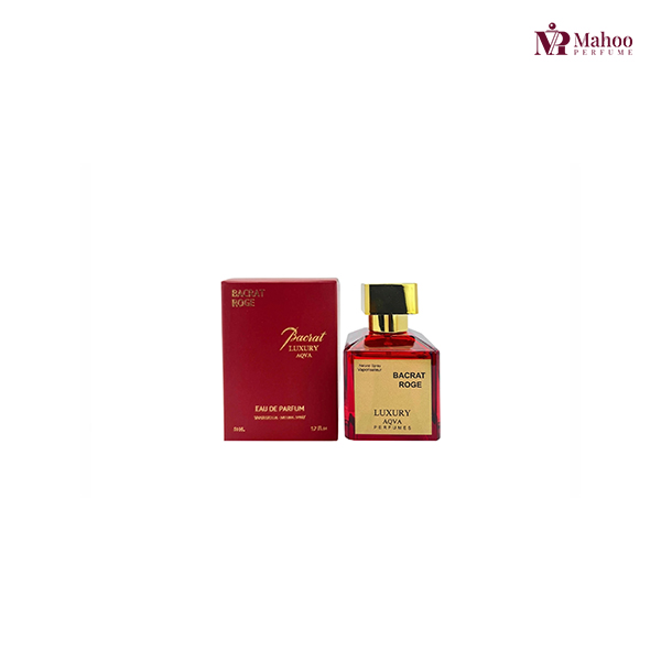 عطر ادکلن باکارات رژ قرمز لاکچری آکوآ 50 میل زنانه | Luxury Aqva Baccarat Rouge